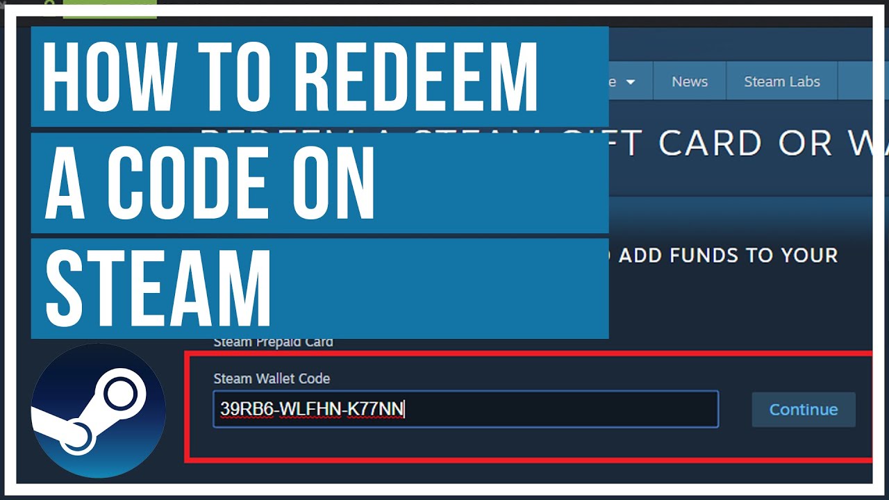 How To Redeem A Code On Steam - Unlock A Game