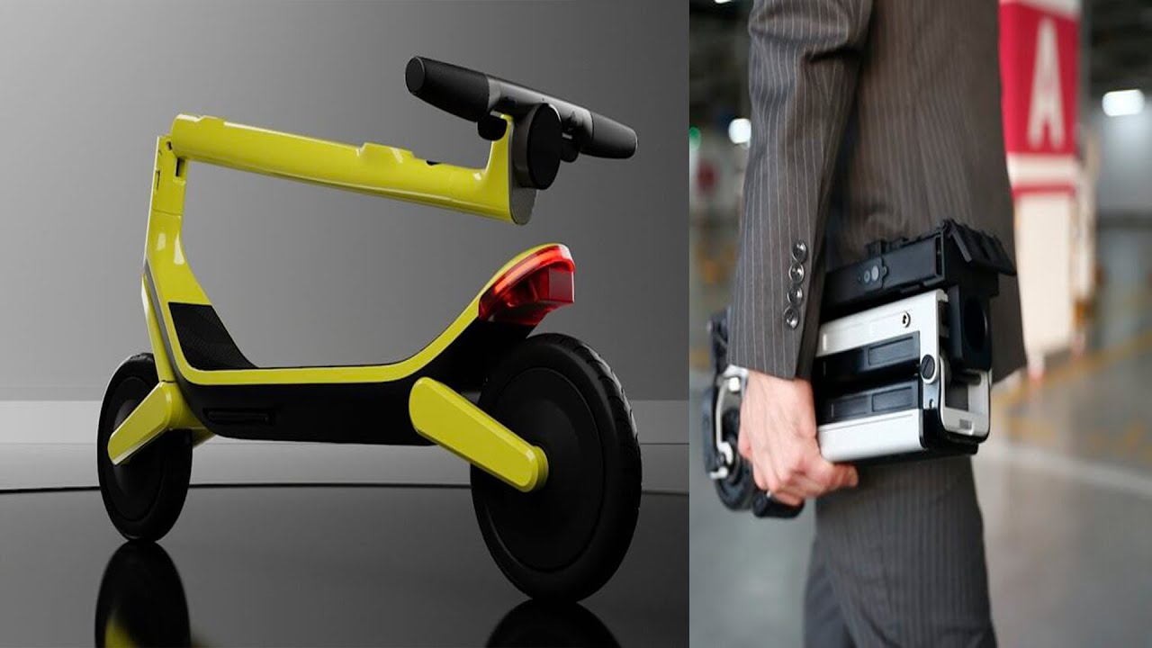 8 INGENIOUS Best Fastest Foldable Electric Scooter Inventions