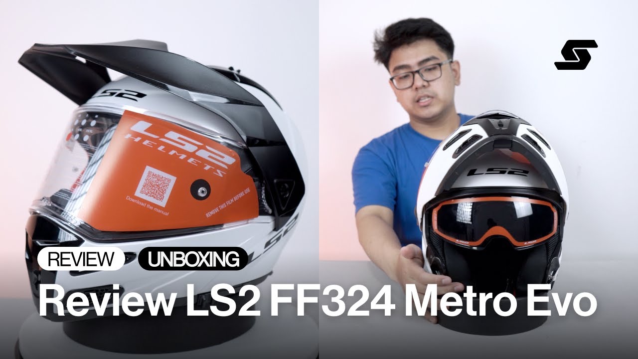 REVIEW HELM MODULAR LEGENDARIS! REVIEW HELM LS2 METRO EVO 