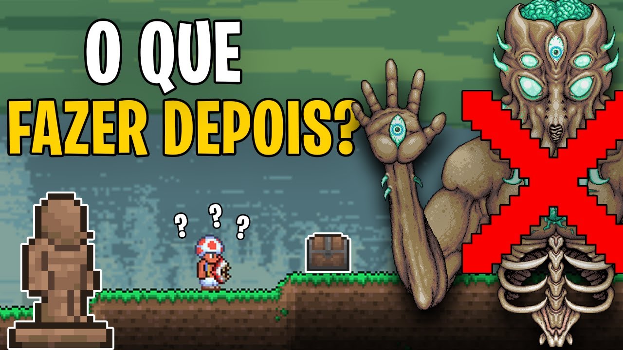O que FAZER depois de ZERAR o TERRARIA?