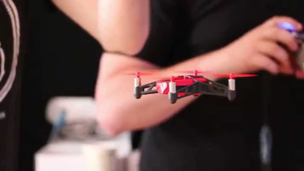 Parrot's Rolling Spider Drone Flies and Flips