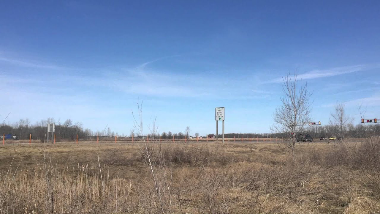 Great Lakes Central crossing freeway