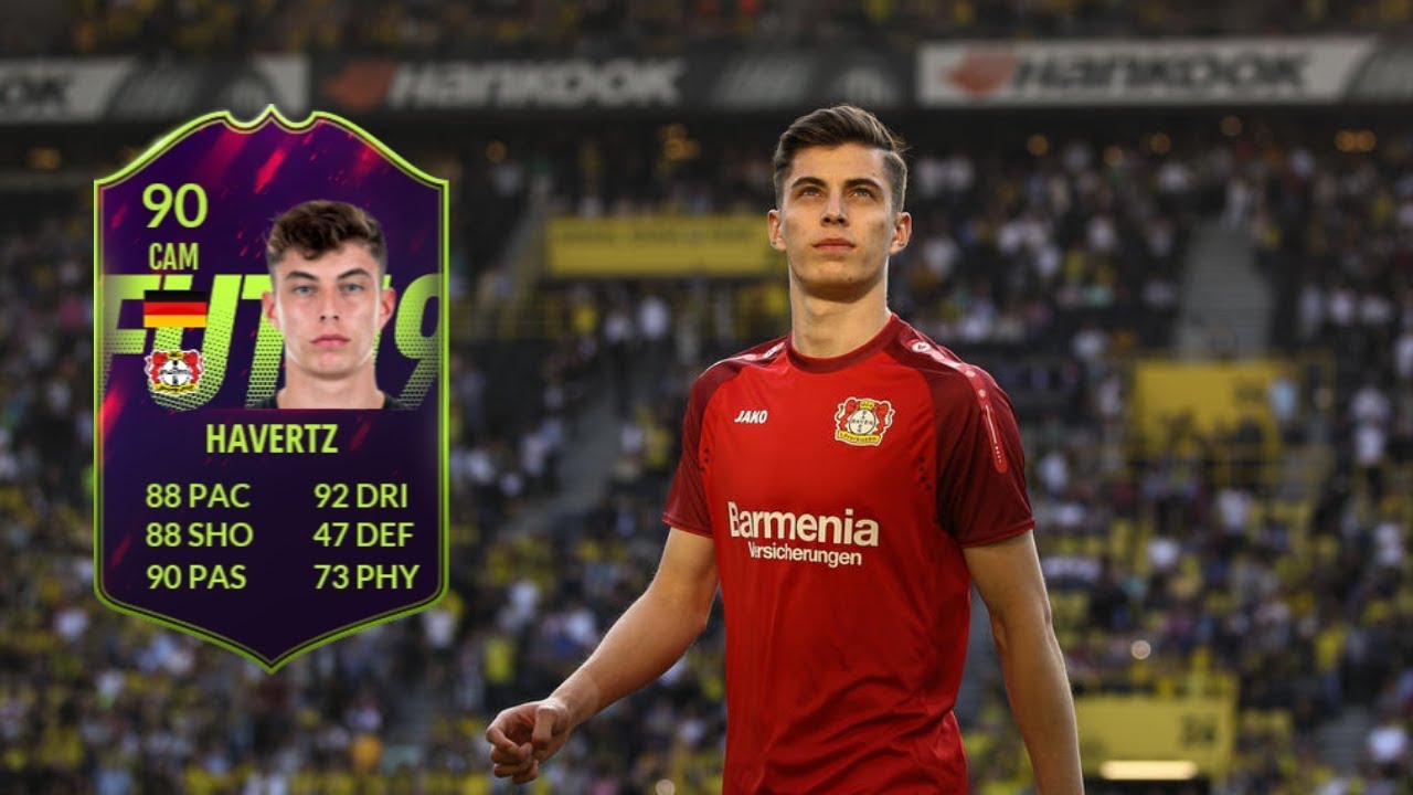 FIFA 19 - FUTURE STAR KAI HAVERTZ (90) PLAYER REVIEW