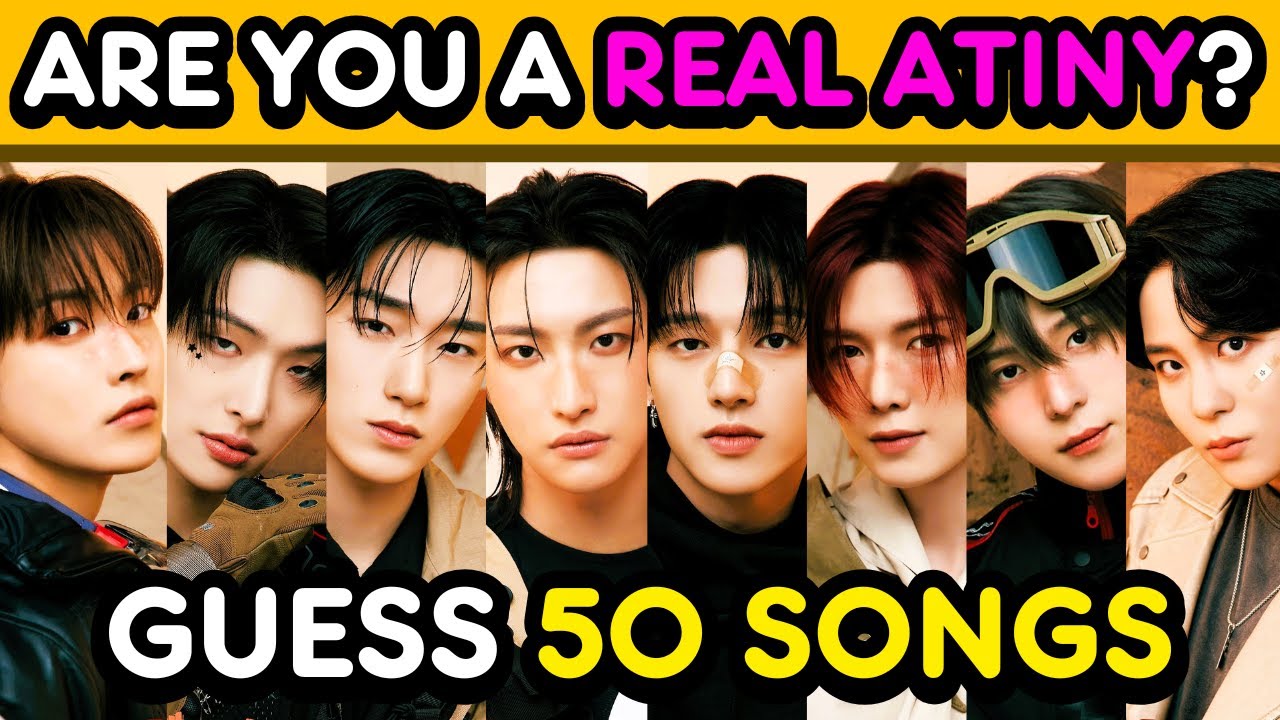 🌟 Guess The 50 ATEEZ Songs: Are You A Real ATINY? 🎶| ATEEZ QUIZ 💛
