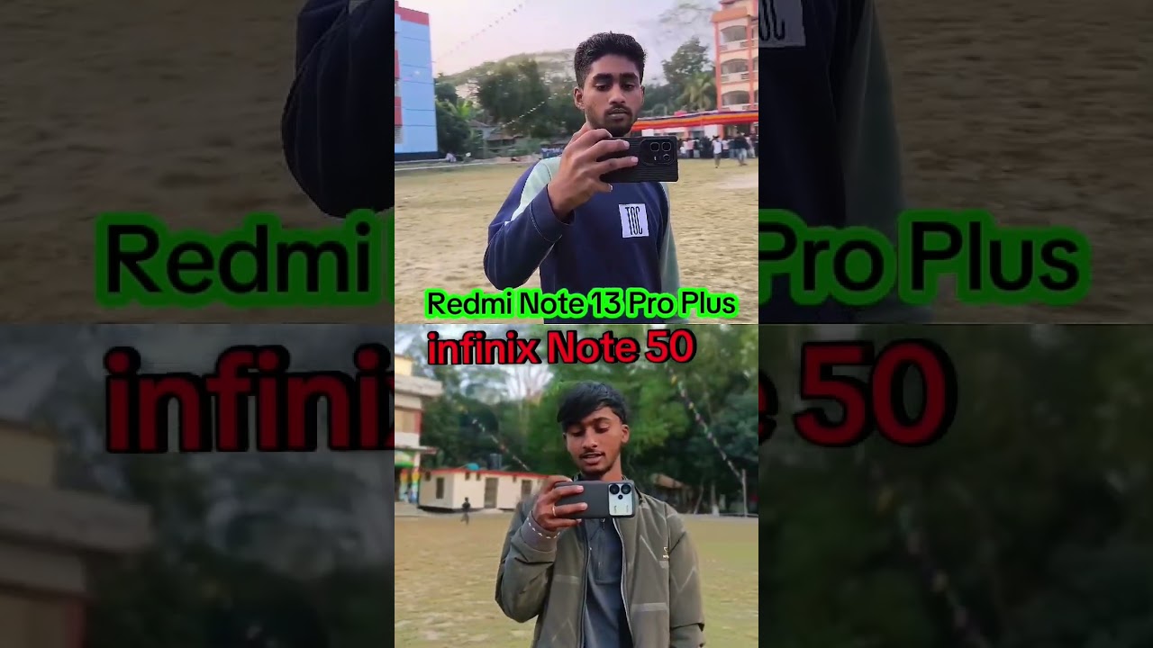 infinix Note 50 vs redmi note 13 Pro Plus camera test