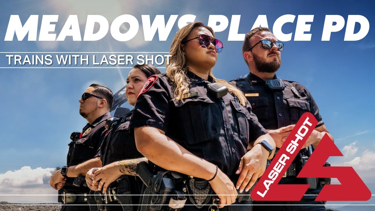 Meadows Place PD Trains with Laser Shot — Real Patrol, Always Training, Always Ready