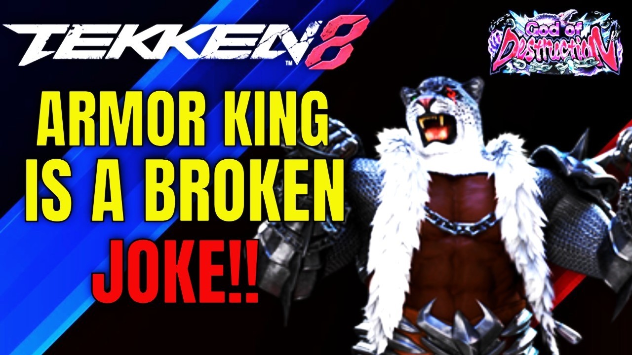 ARMOR KING IS A COMPLETE JOKE! (Eddy Gordo- Tekken 8)
