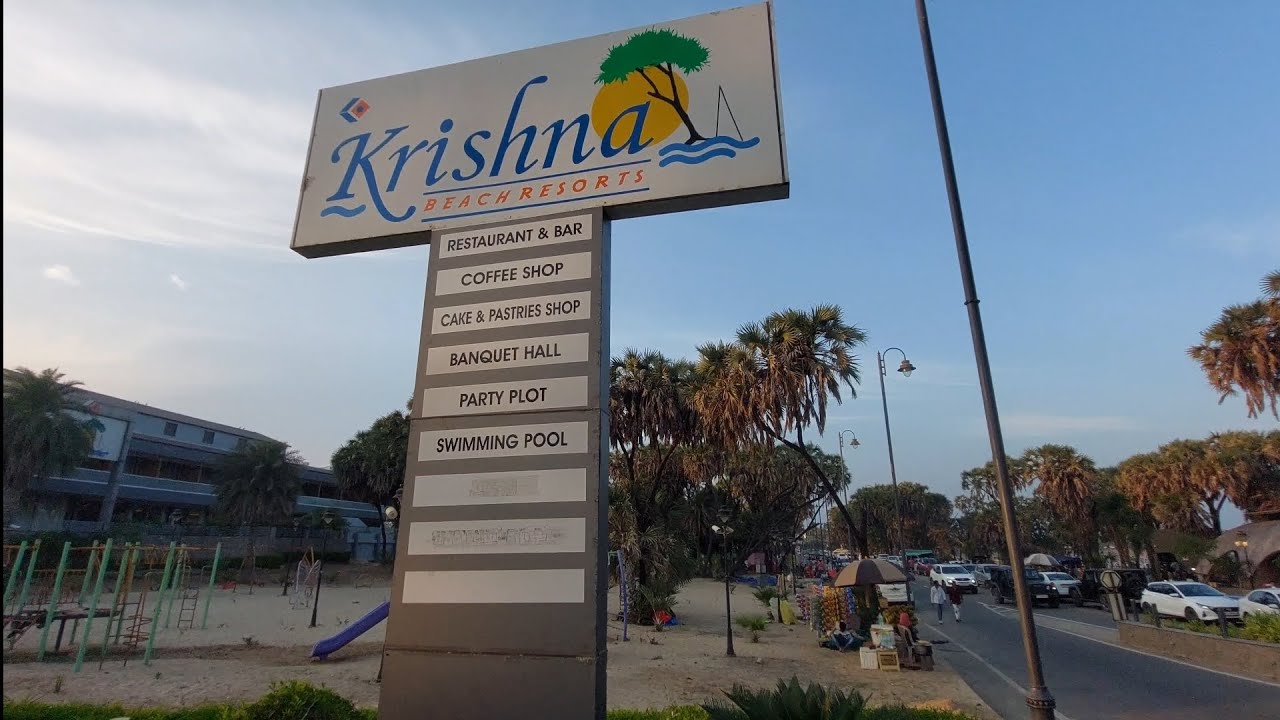 Krishna Beach Resort, Nagoa Beach, Diu..