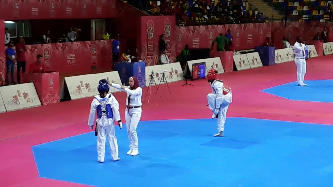 All Africa Games Games Taekwondo: Michelle Tau (Lesotho) vs Junko Ny Andrianintsoa Rako (Madagascar)
