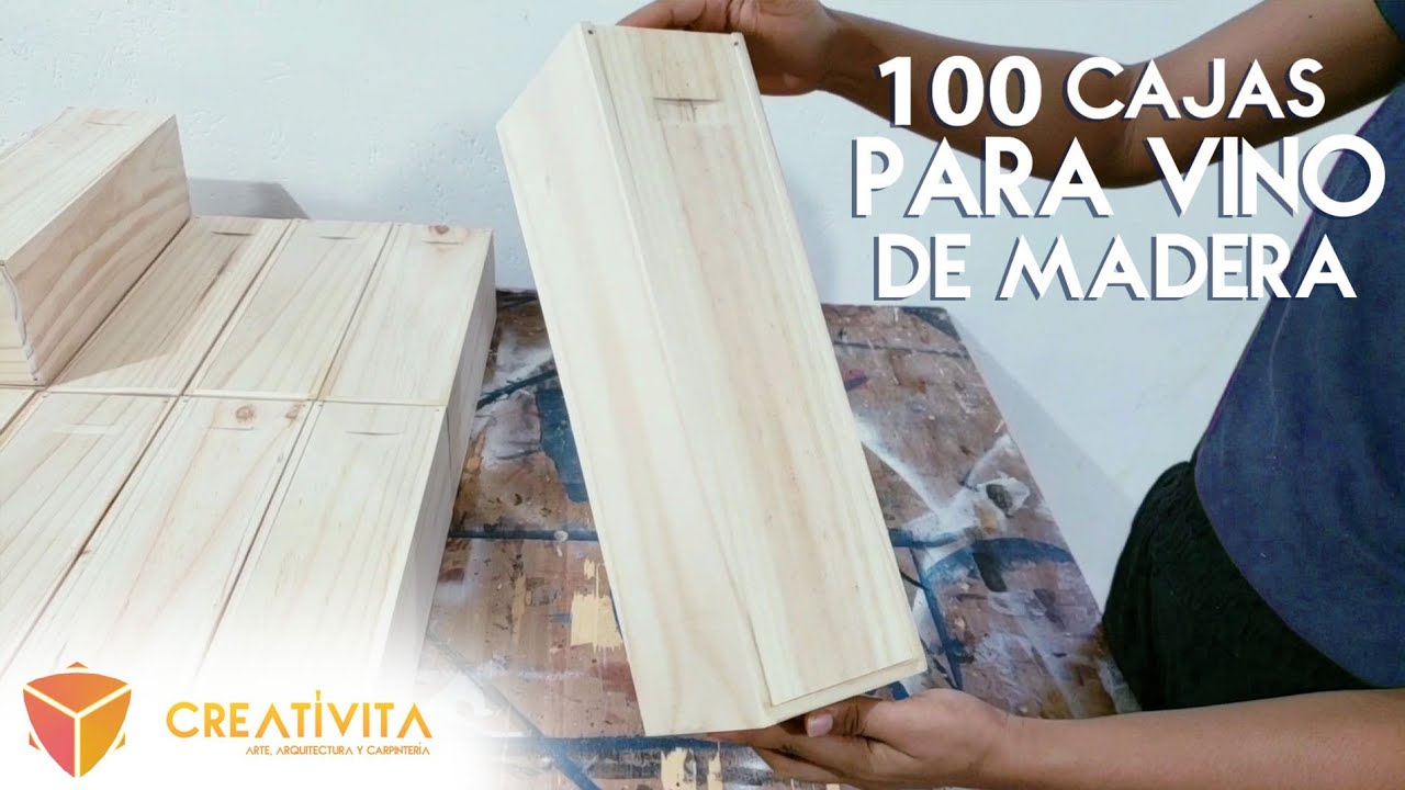 T.2 Ep.7 100 cajas de madera para vino DIY / 100 wine bottle wooden boxes