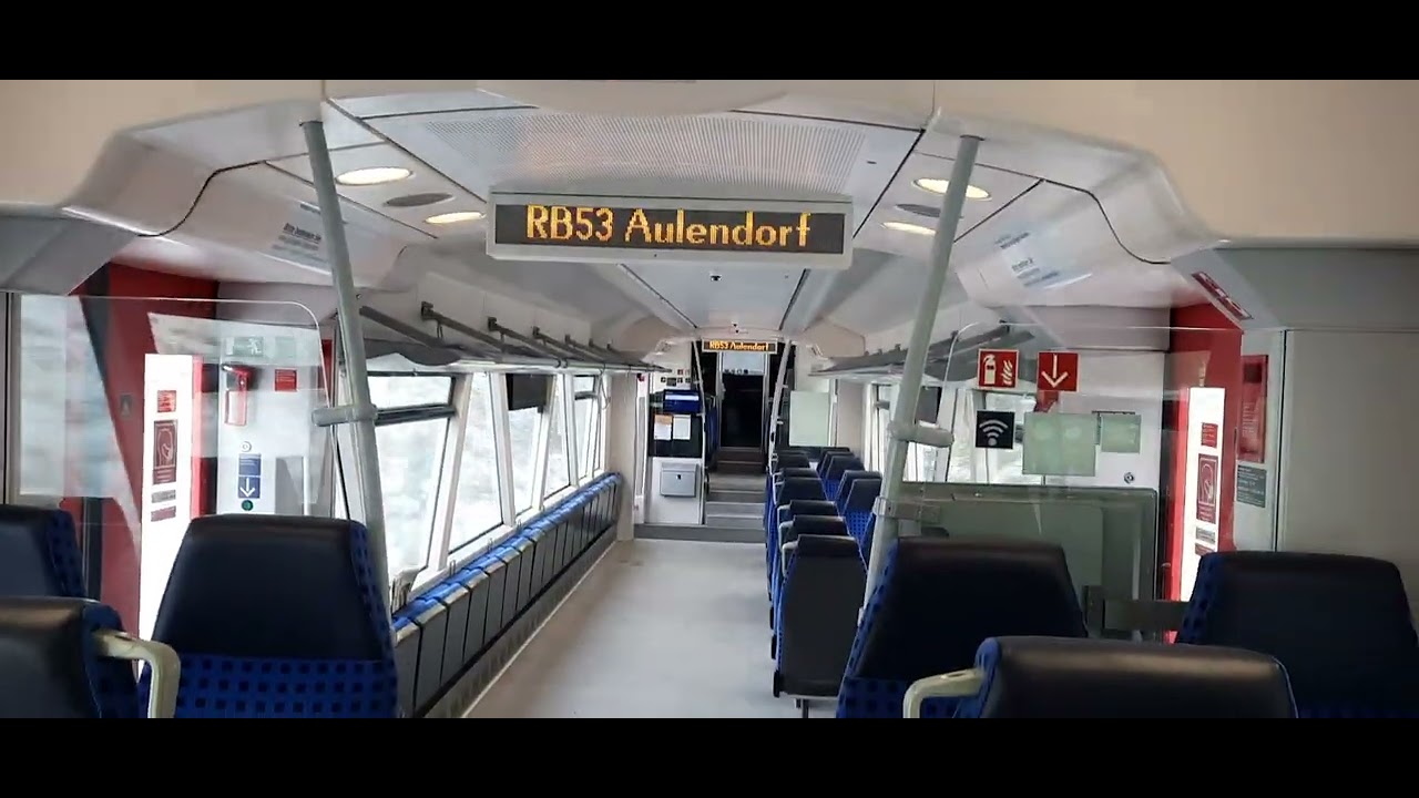 Mitfahrt im BR 650 als RB 53 Von Wangen Allgäu nach Aulendorf