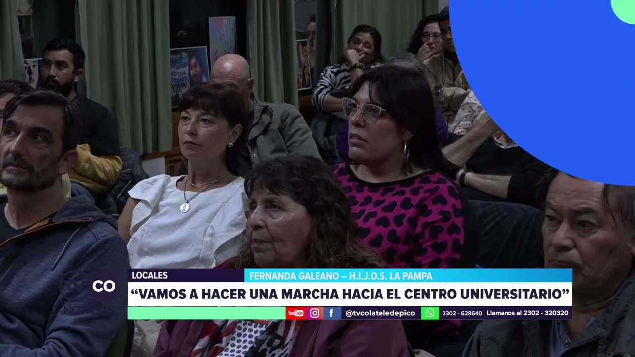 TVCO NOTICIAS - H.I.J.O.S. La Pampa realizará una marcha con antorchas por el Día de la Memoria