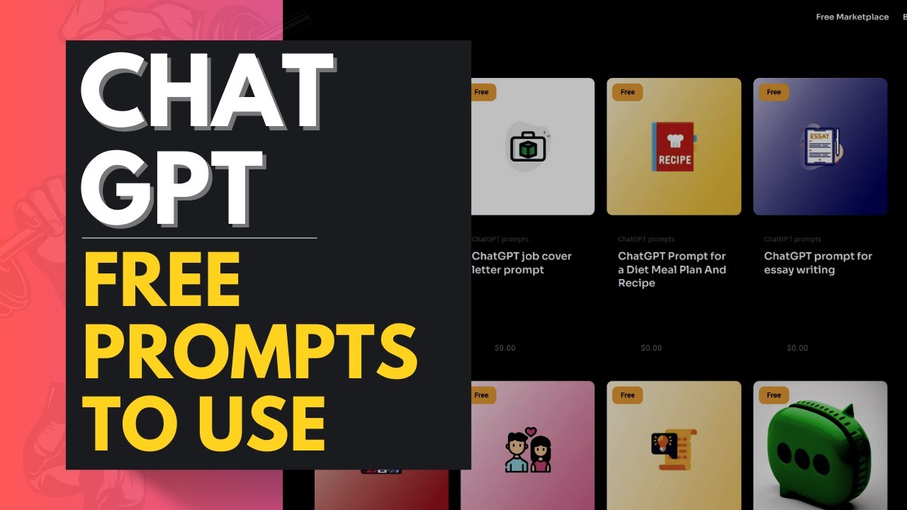 Best FREE Chat GPT Prompts Marketplaces And Prompt Engineering