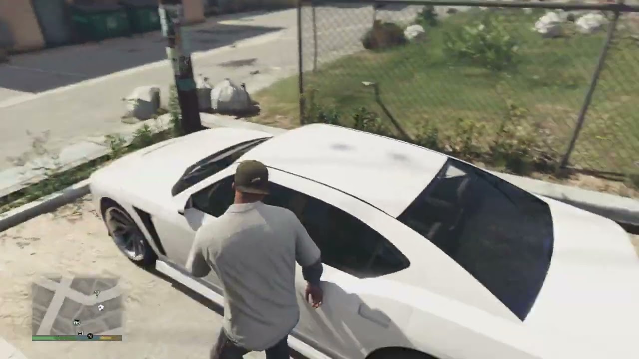 GRAND THEFT AUTO STORY MODE TAKING THE CAR FOR A WASH
