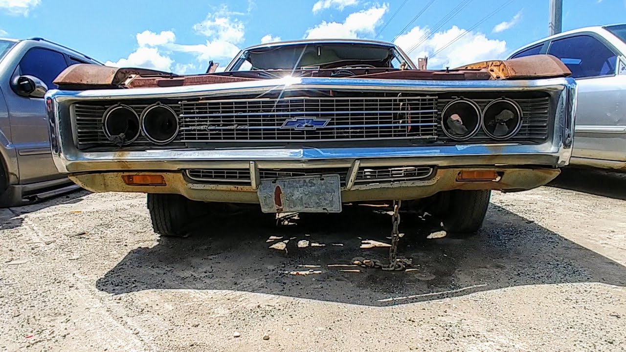 1969 Chevy Impala and Belair Junkyard Finds.