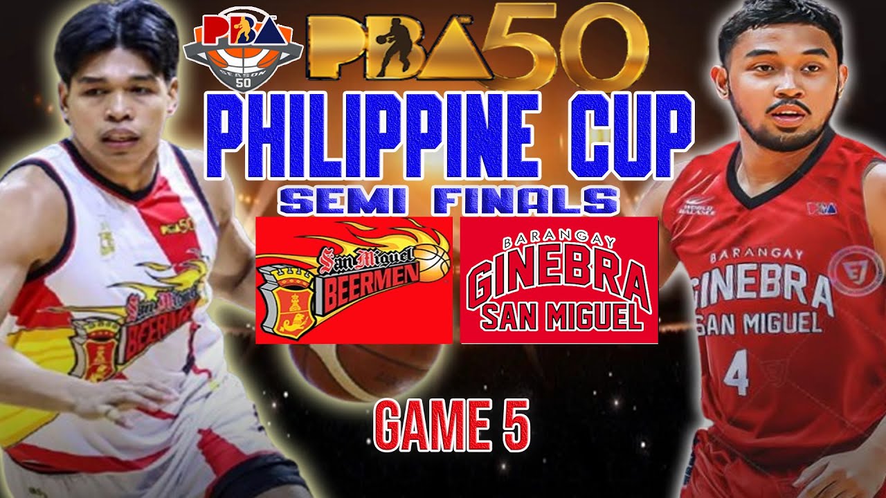 PBA LIVE 🔴MERALCO BOLTS vs TNT TROPANG 5G | GINEBRA VS SAN MIGUEL SEMI FINALS - Philippine Cup 2025
