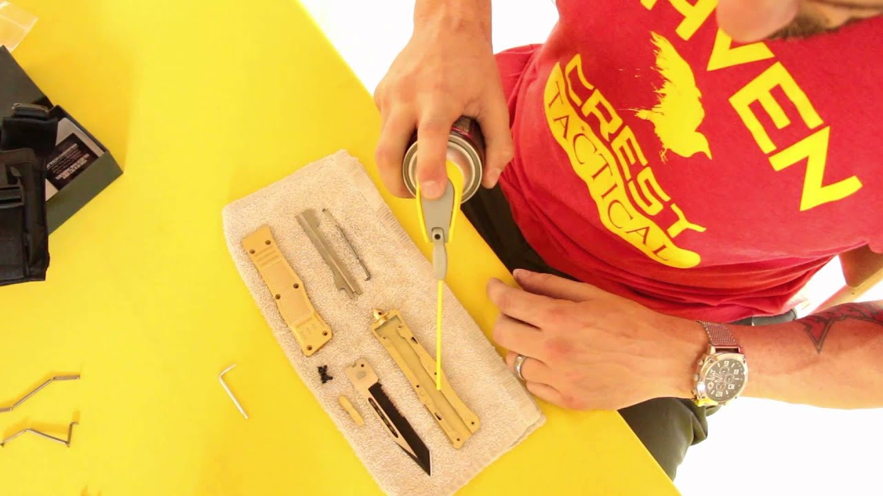How To Disassemble and Clean Your RavenCrest Tactical OTF Knife