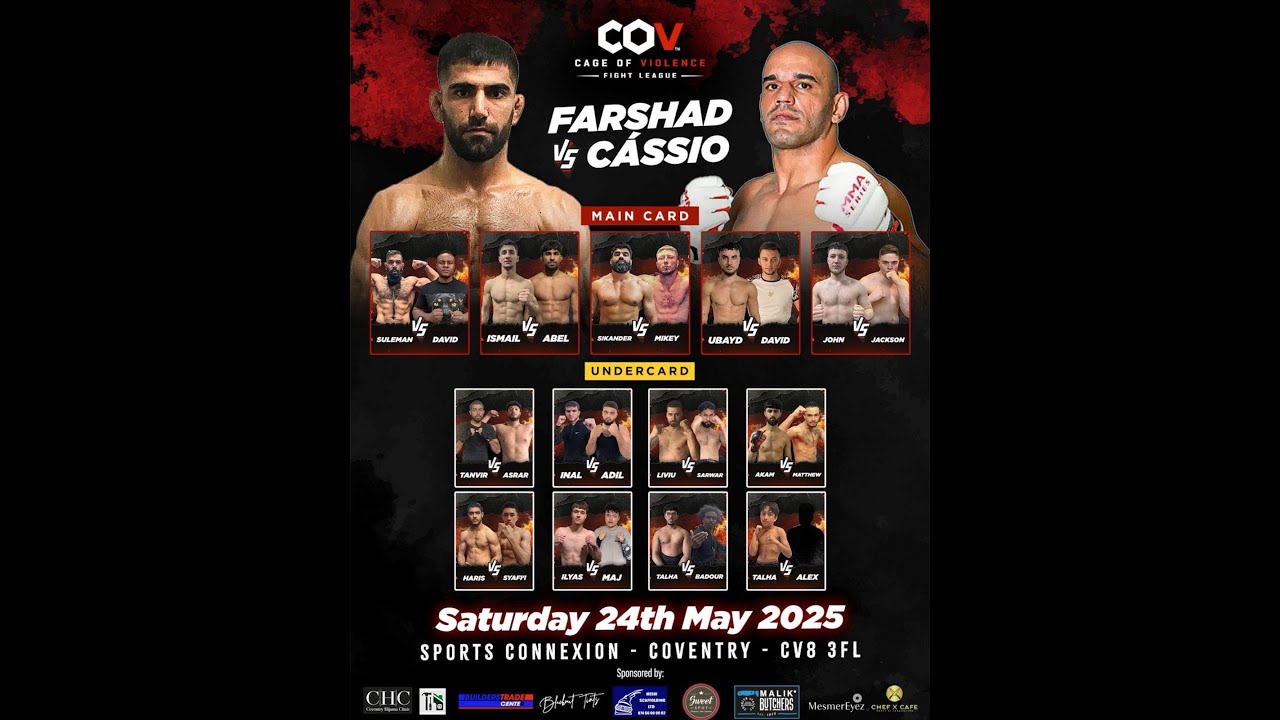 CAGE OF VIOLENCE - Talha Islam Vs Badour Oumar