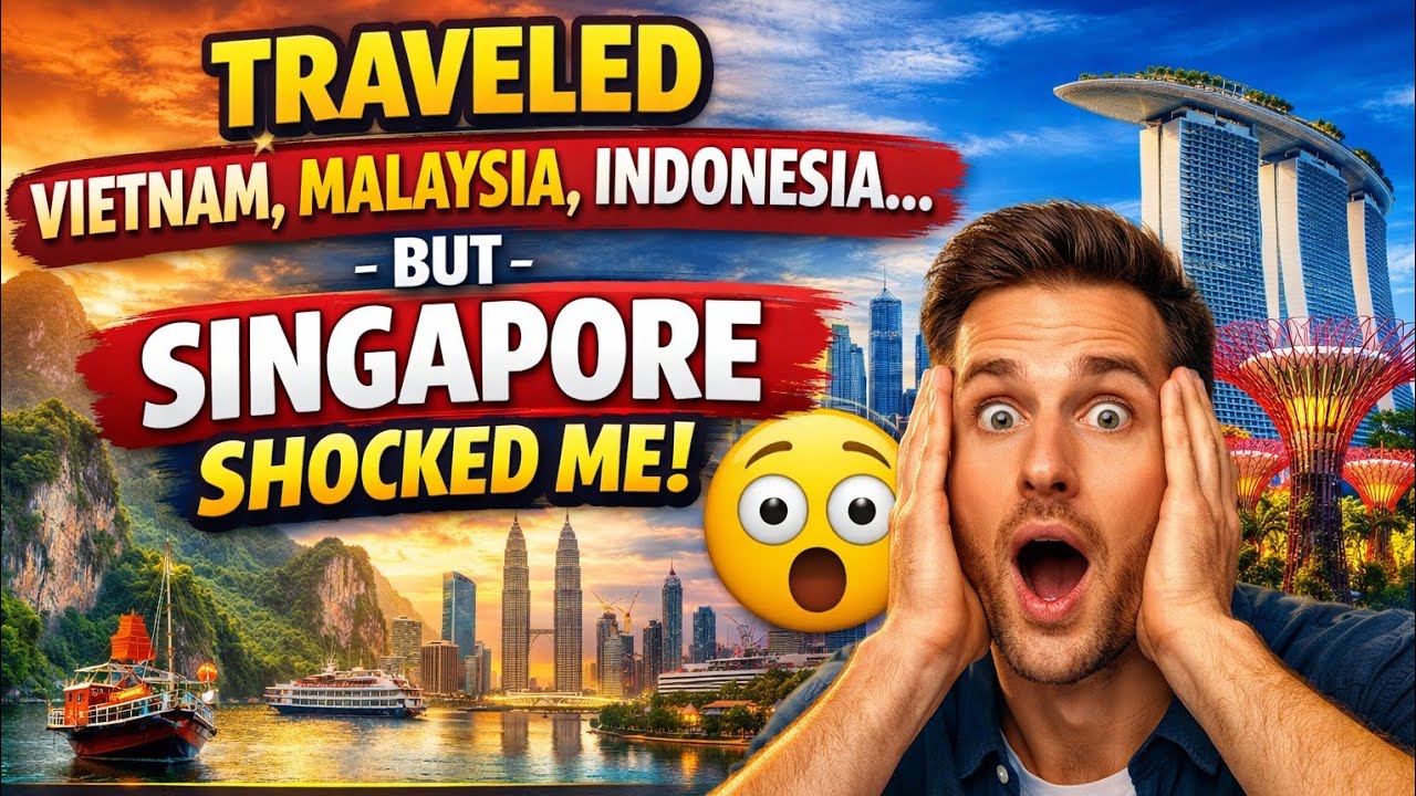 I Traveled Vietnam, Malaysia & Indonesia… But Singapore Shocked Me..!!
