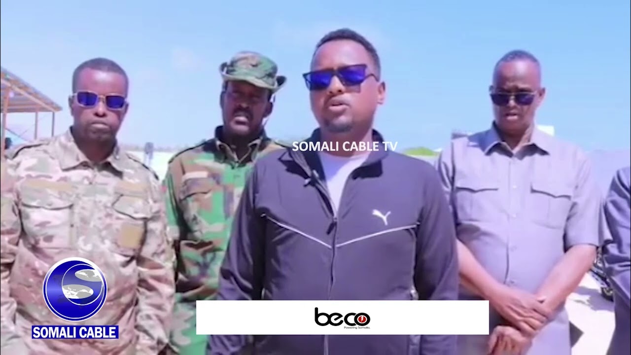 Guddiga amniga iyo taakuleynta Ciidamada Difaaca deegaanka ee Hirshabeelle oo degmada Cadale..
