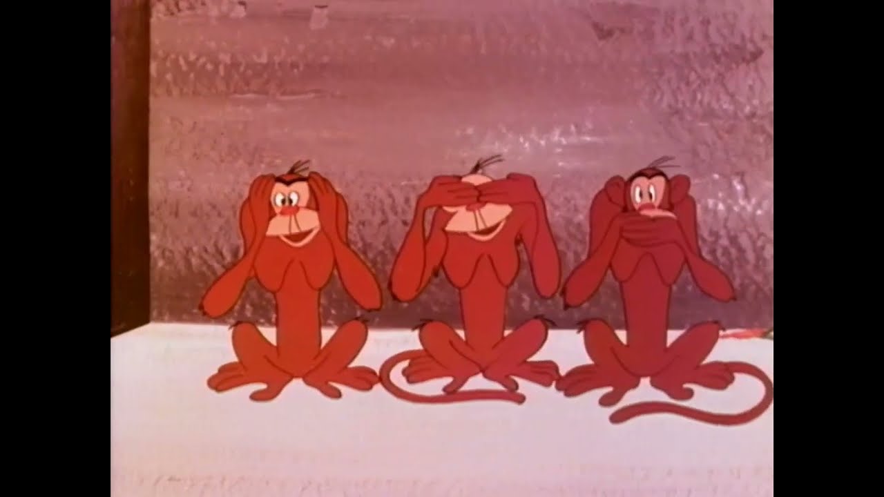 Swee'Pea saving Popeye from a Giant Gorilla (Popeye the Sailor Man - 