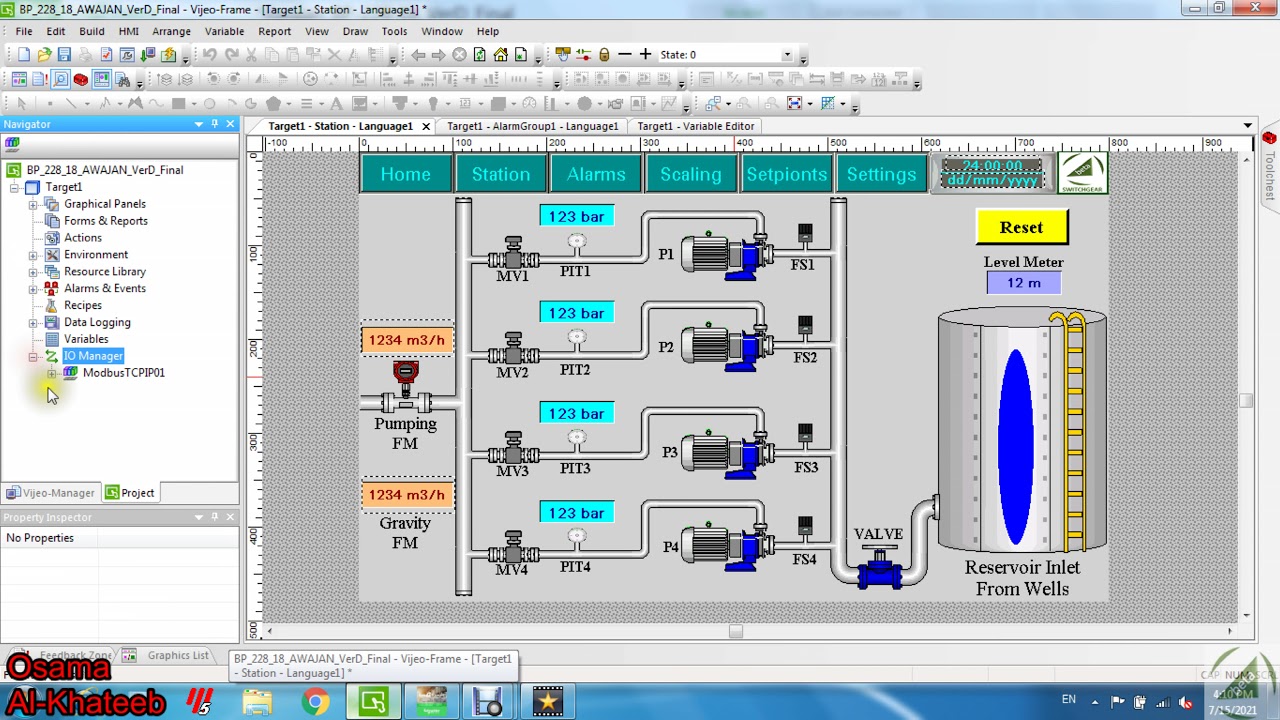 Connect Vijeo Designer Basic simulator to Ecostruxure Machine-Expert basic.