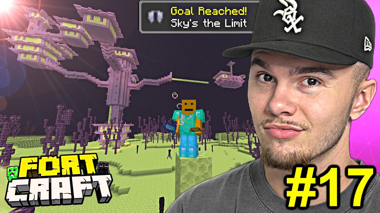 I Finally Found An ELYTRA! (FortCraft Ep.17)