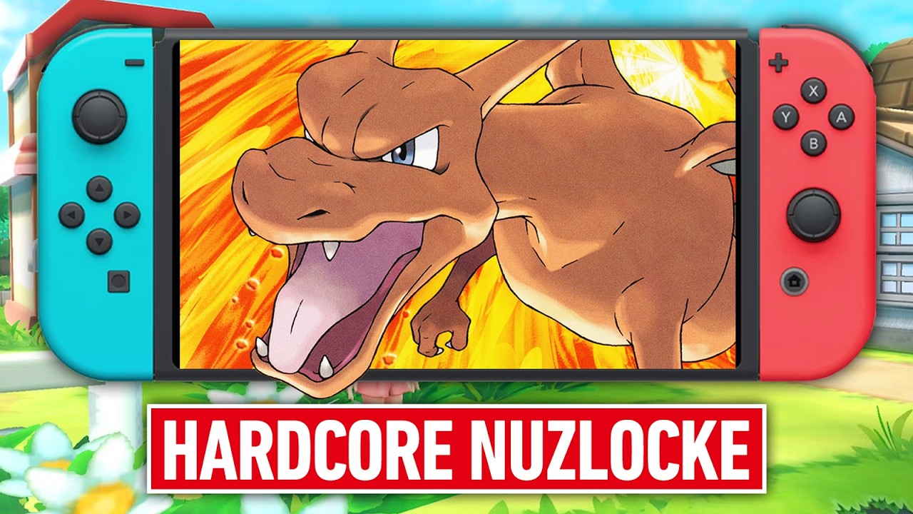 Pokemon FireRed on Switch But It's A HARDCORE NUZLOCKE
