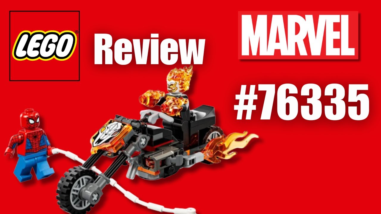 Spider-Man vs. Ghost Rider Motorcycle | Lego Review