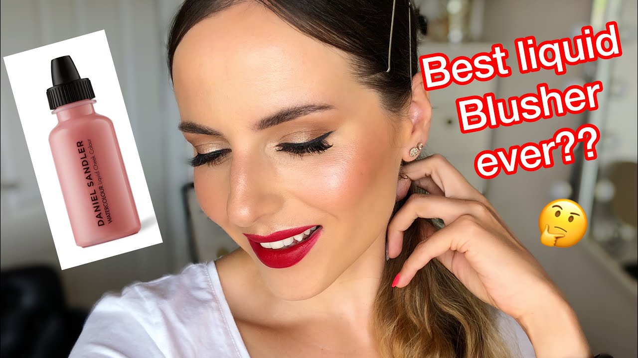 DANIEL SANDLER WATERCOLOUR BLUSH| BEST LIQUID BLUSH EVER???
