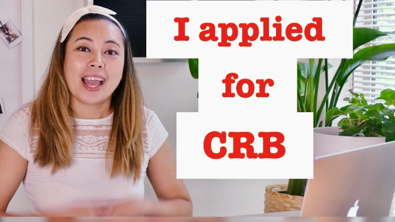 How to apply for CRB? Quick glance of my application.