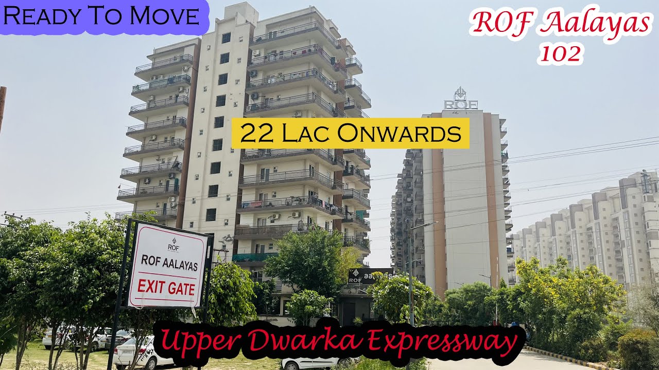 ROF Aalayas Sec 102 Gurgaon | Ready To Move | ROF Group Aalayas 102 Sample Flat
