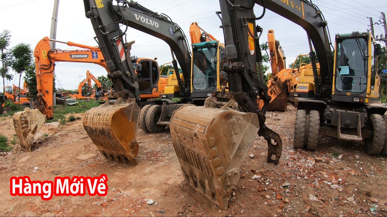 DOOSAN DX300LC -3 , HUYNDAI 3000LC -7, DOOSAN DX140W ACE - Trọn Bộ Siêu Phẩm Giá Chỉ Hơn 1 Tỷ Đồng