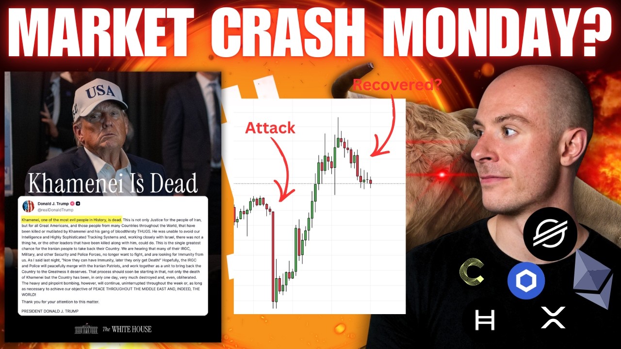 Are Market Going To Crash Tomorrow When They Open.. Iranian Leader Confirmed Dead!! Escalation INC?