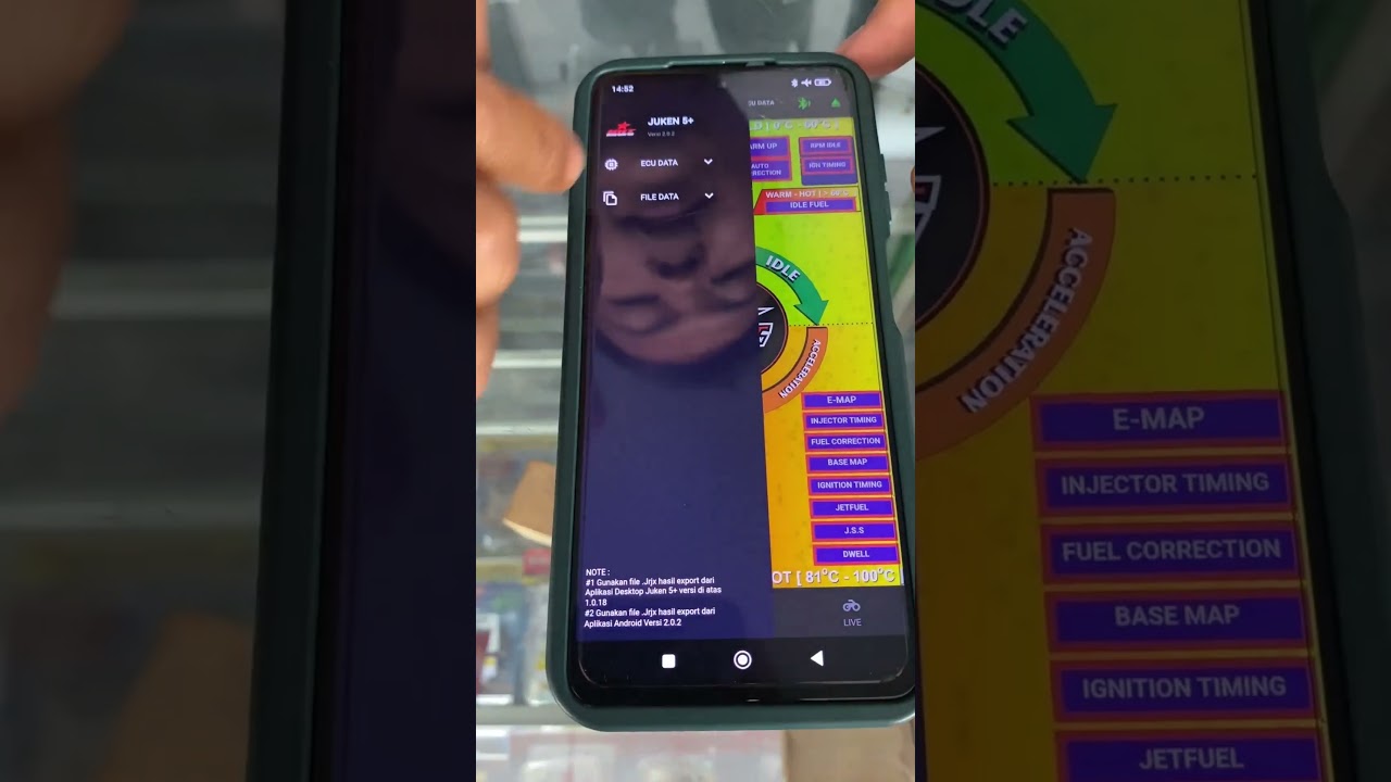 cara memasukkan settingan menggunakan android part 3 