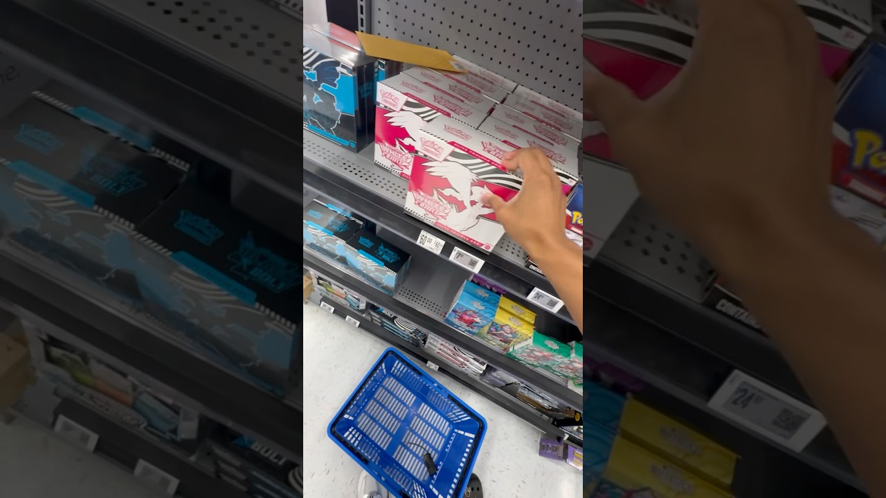 MASSIVE Pok&eacute;mon Restock at Walmart! FULL Shelves of ETBs & More! #pokemontcg #pokemonrestock