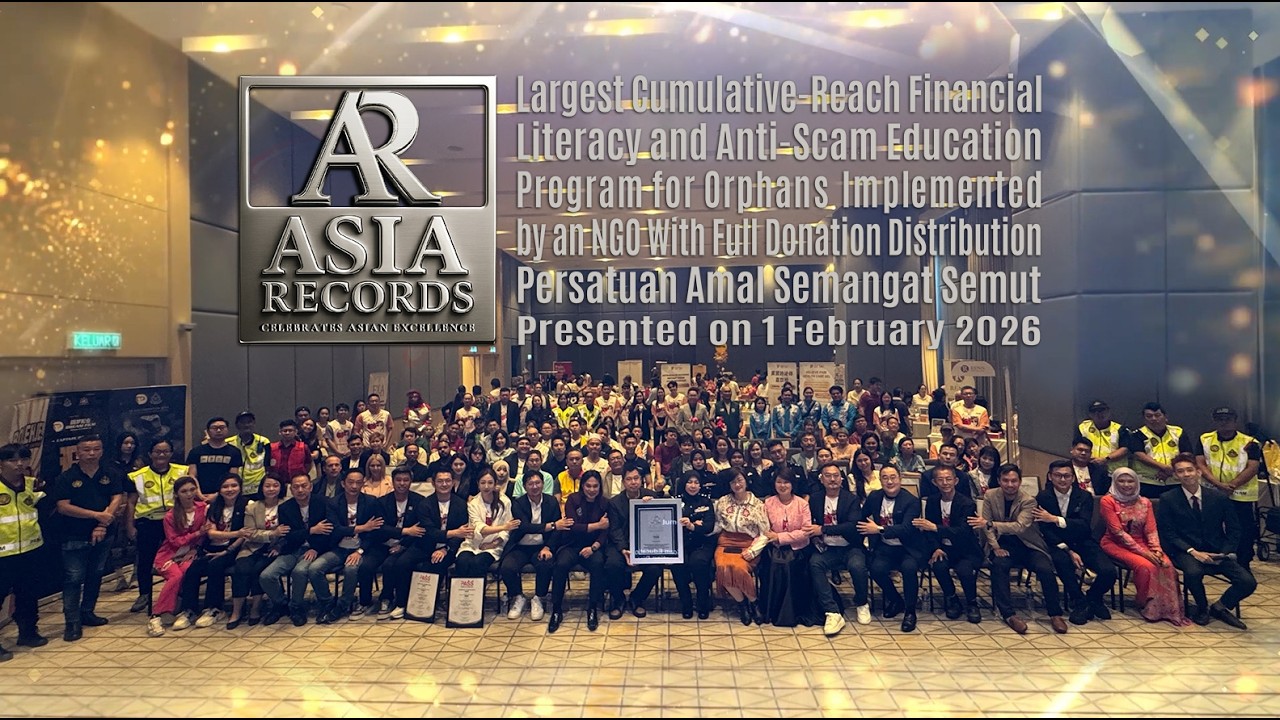 PASS Wins ASIA Records for Largest Orphan Financial Literacy & Anti-Scam Program