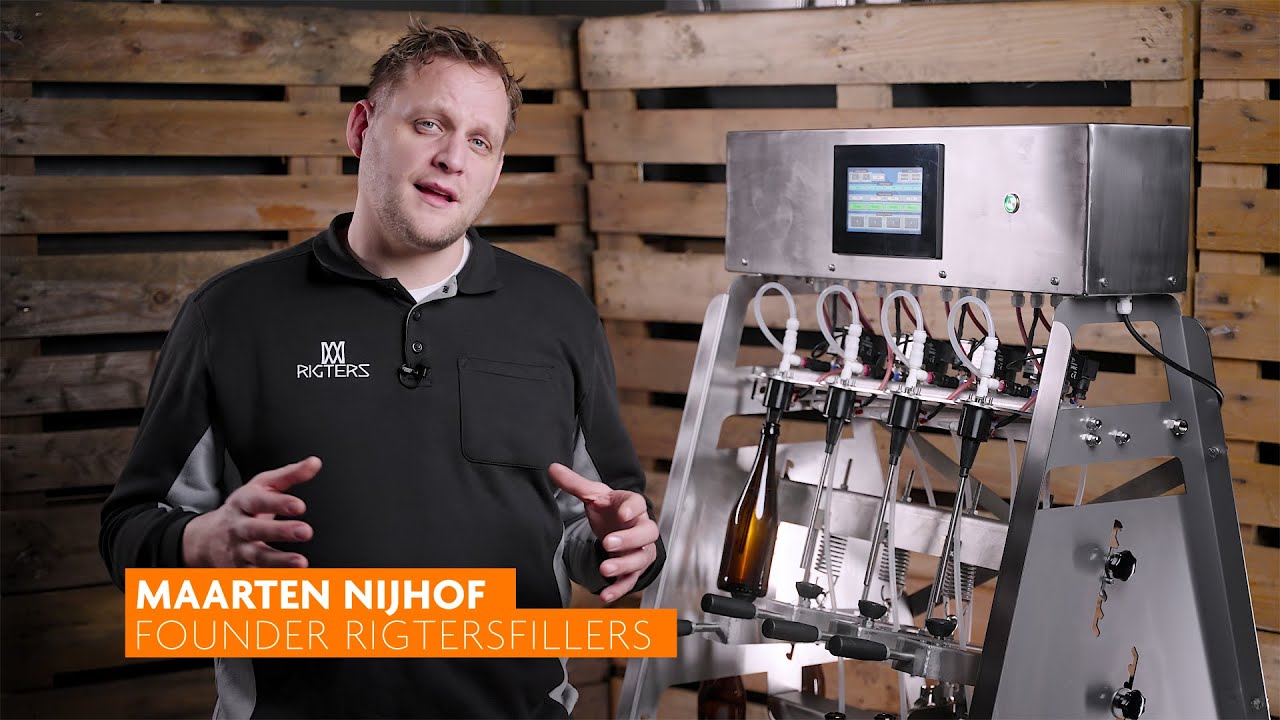 Introducing 4 - 8 Head Manual Filler - Maarten Nijhof