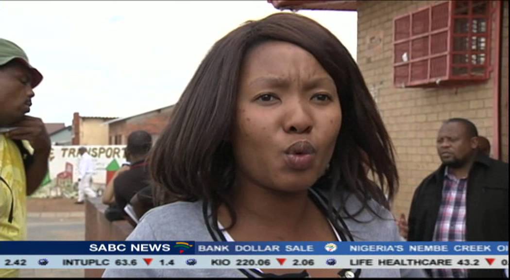 Lindiwe Zulu visited Soweto, Kagiso and Alexandra Township on Monday