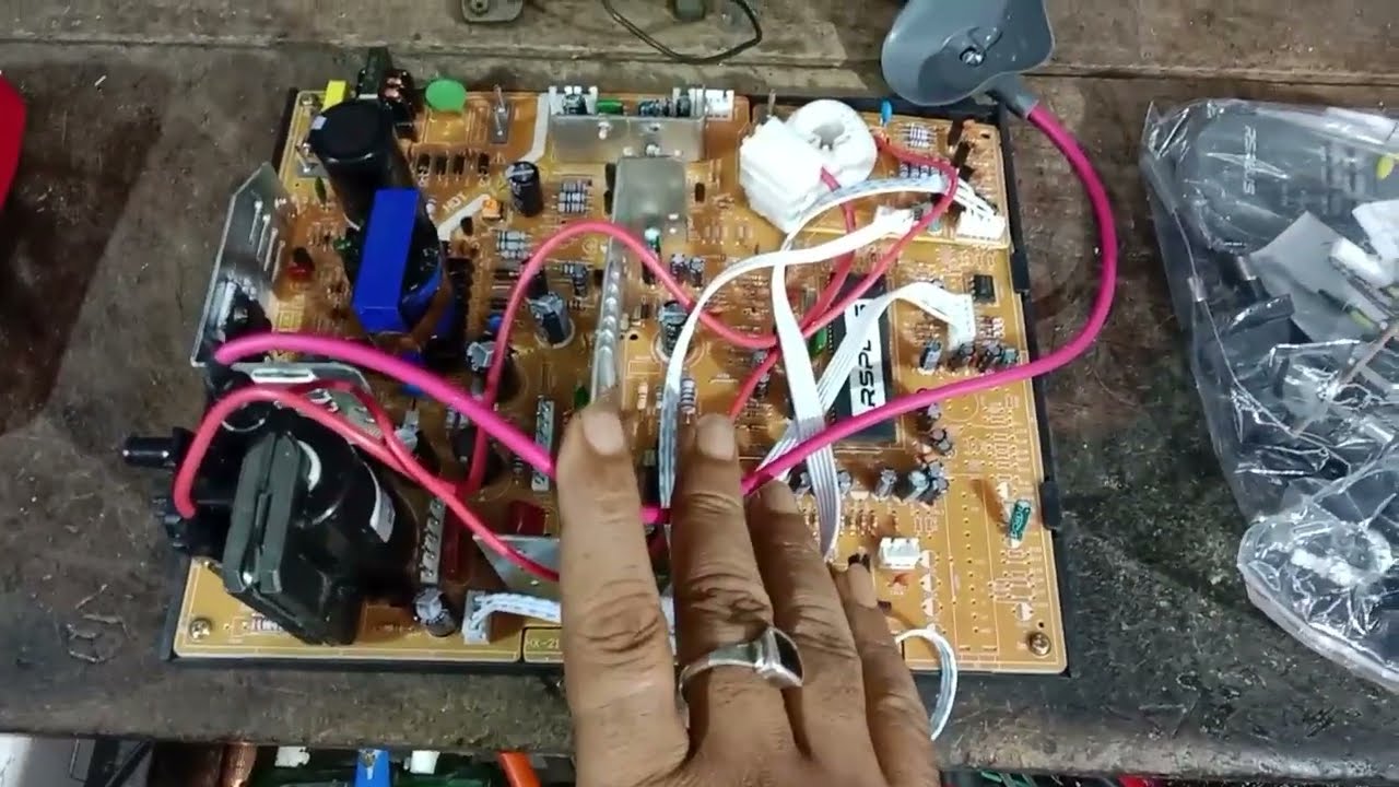Normal Tv kit install in Ultra slim colour picture tube.