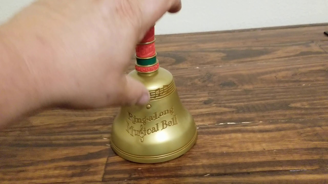 Hallmark Ring-A-Long Musical Bell Decoration Plays 5 Songs  (SOLD ON EBAY)