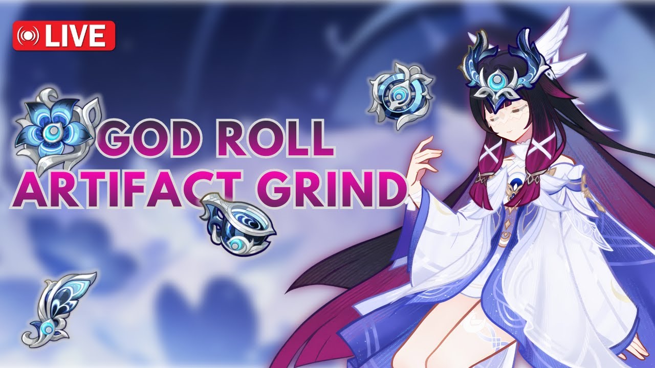 Hunting GOD ROLL Artifacts 🔥 | Genshin Impact Malayalam Live