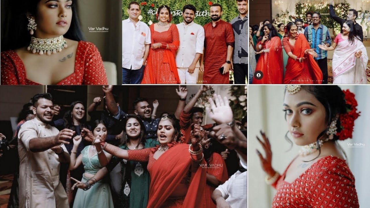 Wedding Engagement Highlights of Rebecca Santhosh & Sreejith Vijayan