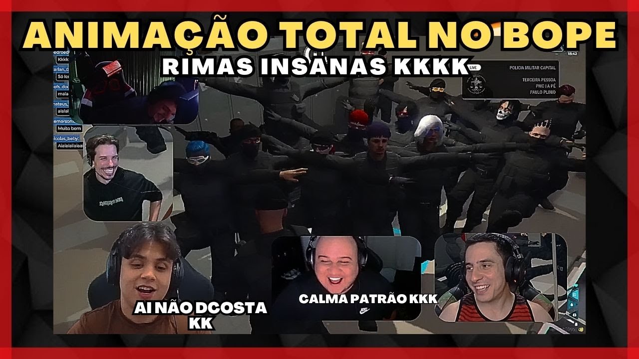 🎶😁RIMA inusitada do BOPE do Paulinho Loko pra Alegrar a Noite😂😁 - WB CLIPS