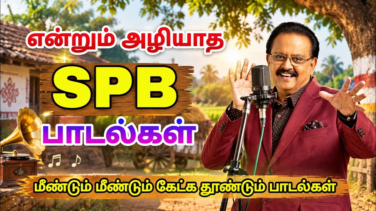 என்றும் SPB யின் பாடல்கள் 💖 Tamil Romantic Melody 2026 🎶 | Best Tamil Love Songs ❤️