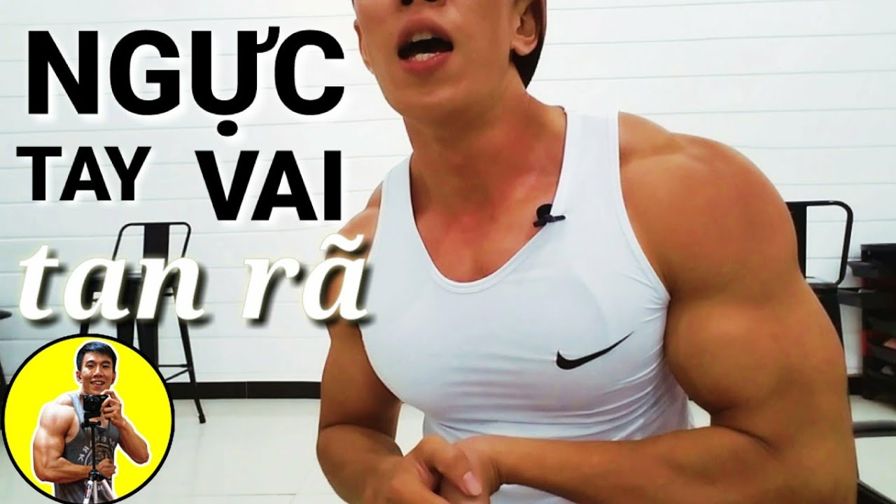 Bí quyết tập NGỰC TO VAI BỰ mọi lúc mọi nơi - Đẹp Trai 30 Shine - HLV Cá Nhân Ryan Long