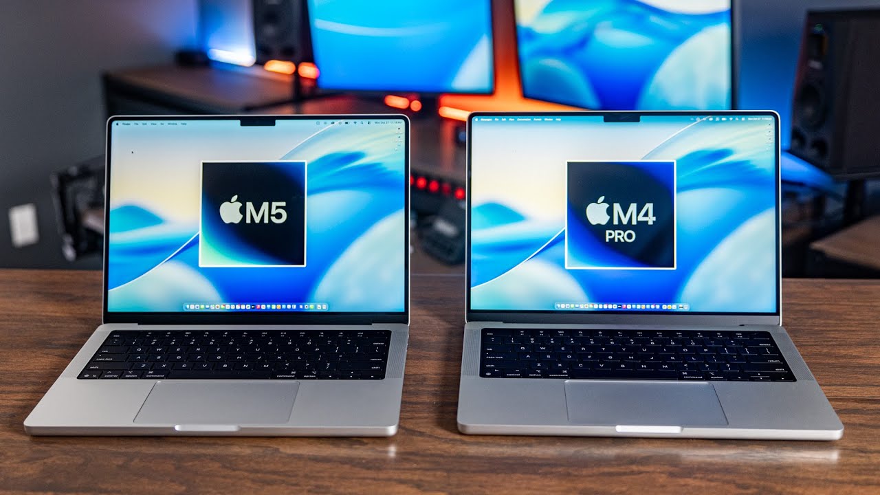 Apple M4 Pro против M5 MacBook Pro: реальные тесты и сравнение