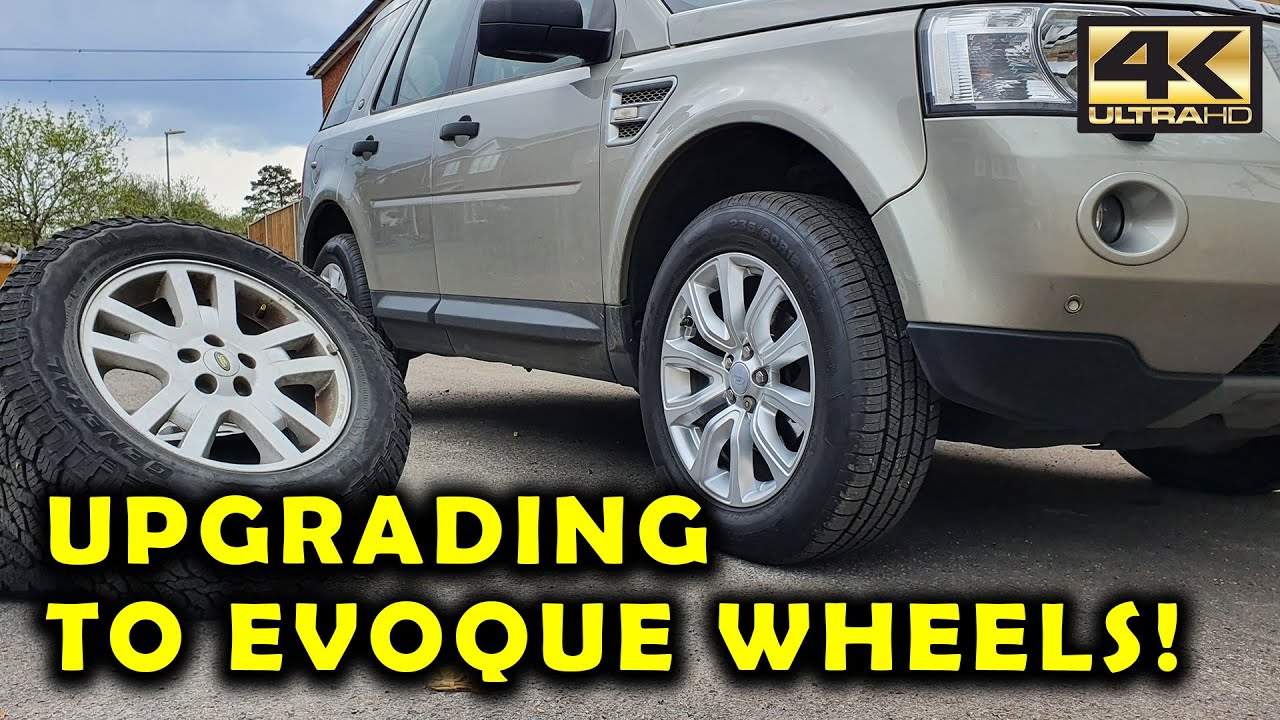 Range Rover Evoque wheels (18 inch) on a Land Rover Freelander 2 / LR2 !