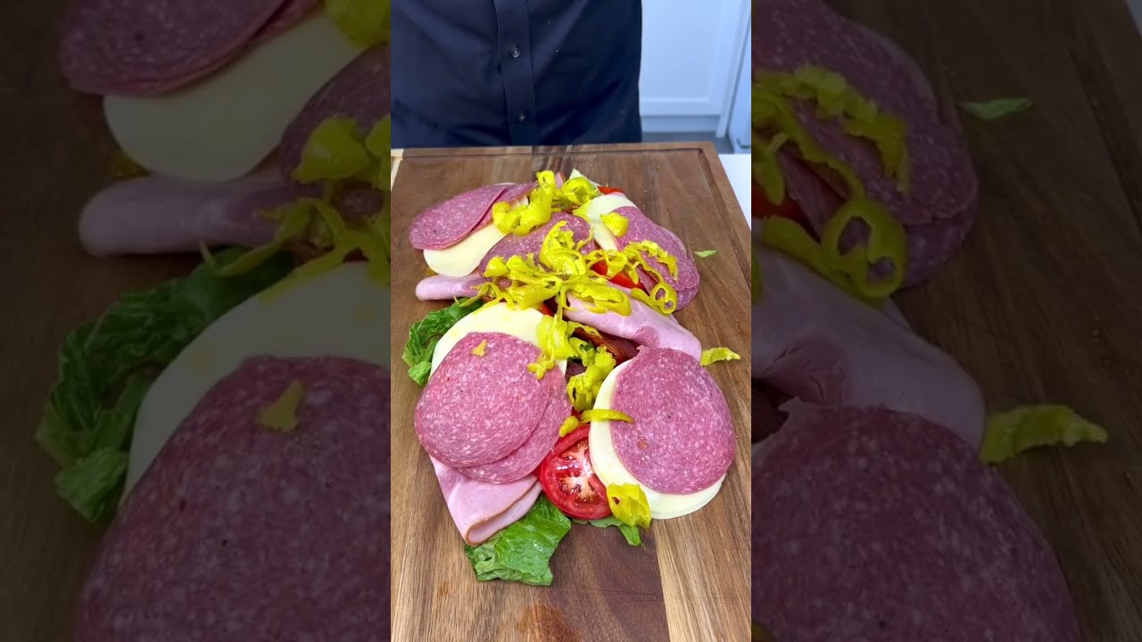 The most amazing chopped sandwich!