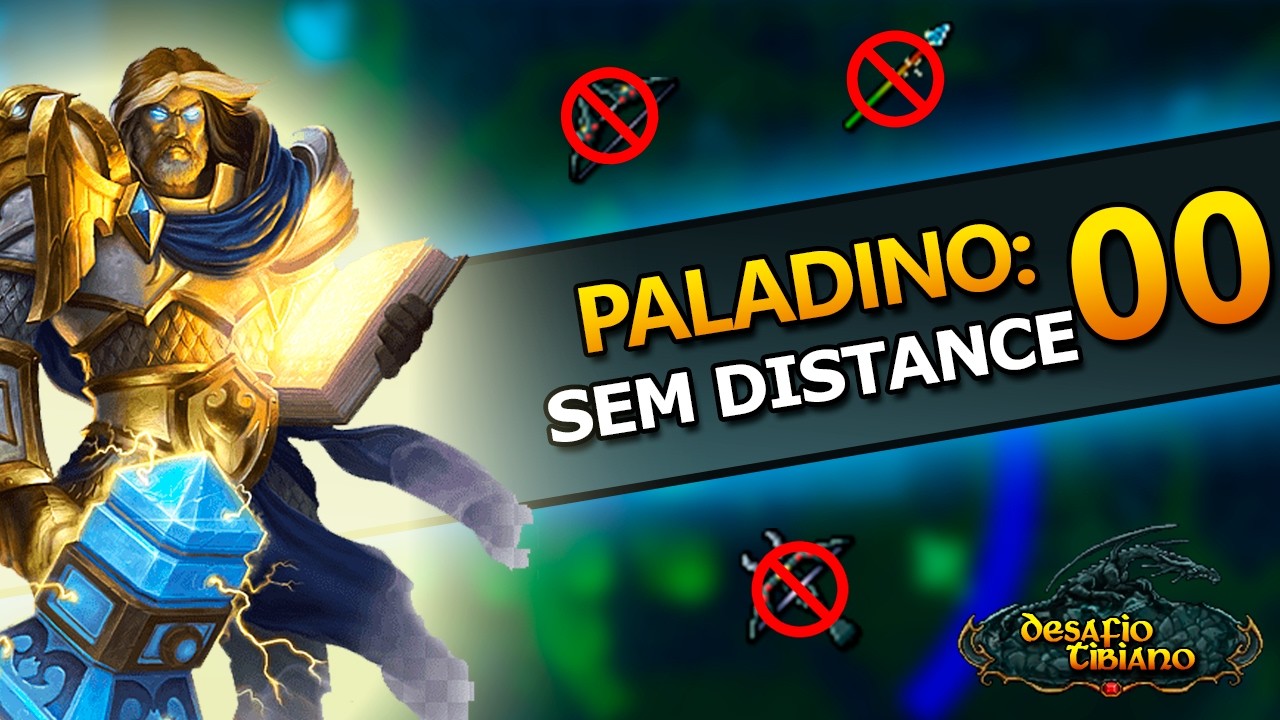 RUBINOT | PALADINO SEM DIAMOND ARROWS | SABADO é DIA de JOGAR 100% ERRADO KKK |